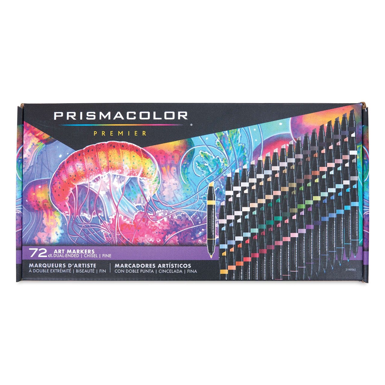 Prismacolor Premier Dual-Ended Art Markers - Assorted Colors, Set B, Set of 72